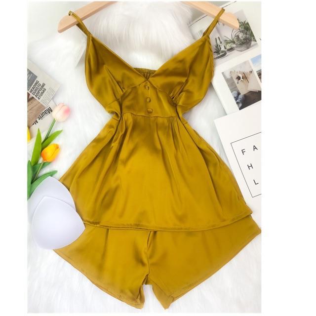 Sx626 - hot - Đồ ngủ lụa xịn - bộ ngủ mặc nhà- đồ mặc nhà- KellyWang