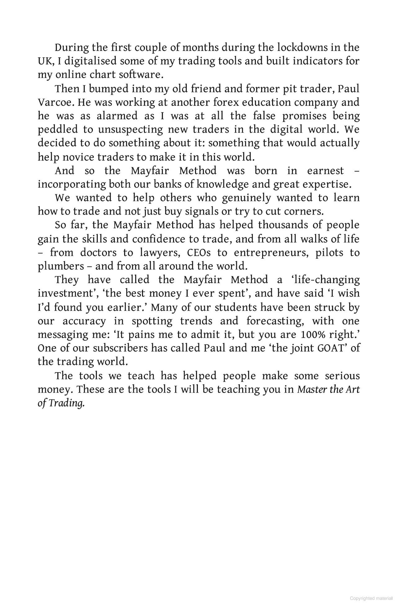 Sách ngoại văn: Master The Art Of Trading
