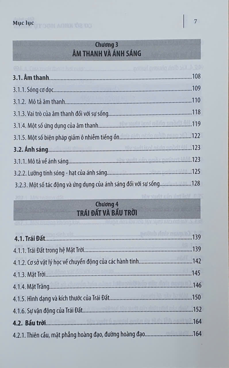 Sách - Giáo trình cơ sở khoa học tự nhiên