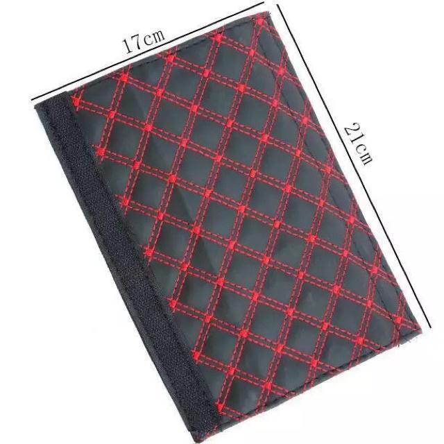 Set 2 Đệm Bọc Dây Đai An Toàn Bằng Da PU Cho Xe Hơi