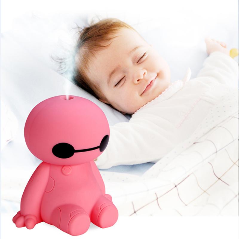 120Ml Hoạt Hình USB Máy Tạo Độ Ẩm Không Khí Cho Gia Đình Siêu Âm Thanh Xe Hơi Phun Sương Tạo Mini Văn Phòng Của Máy Lọc Không Khí