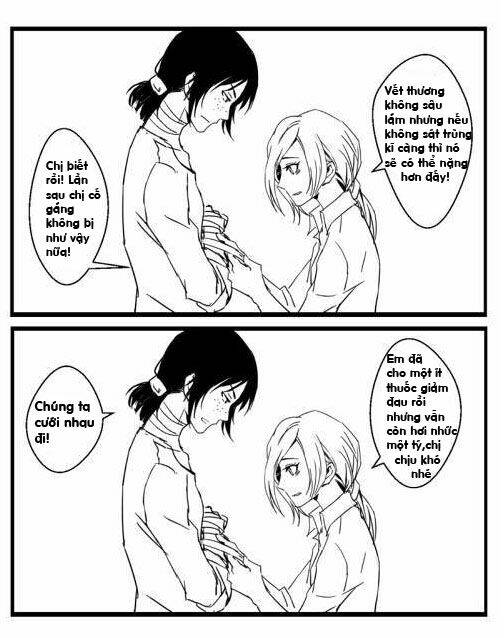 đại chiến titan - doujinshi về các cô gái chapter 17 1