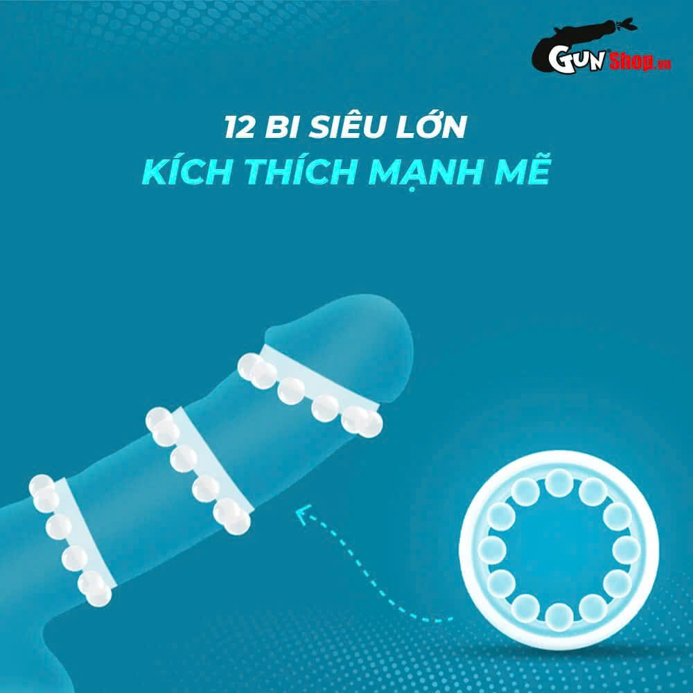 Bao cao su Shell Play Aura - Tổng hợp 6 tính năng - Hộp 10 cái + 1 Play Box Aura
