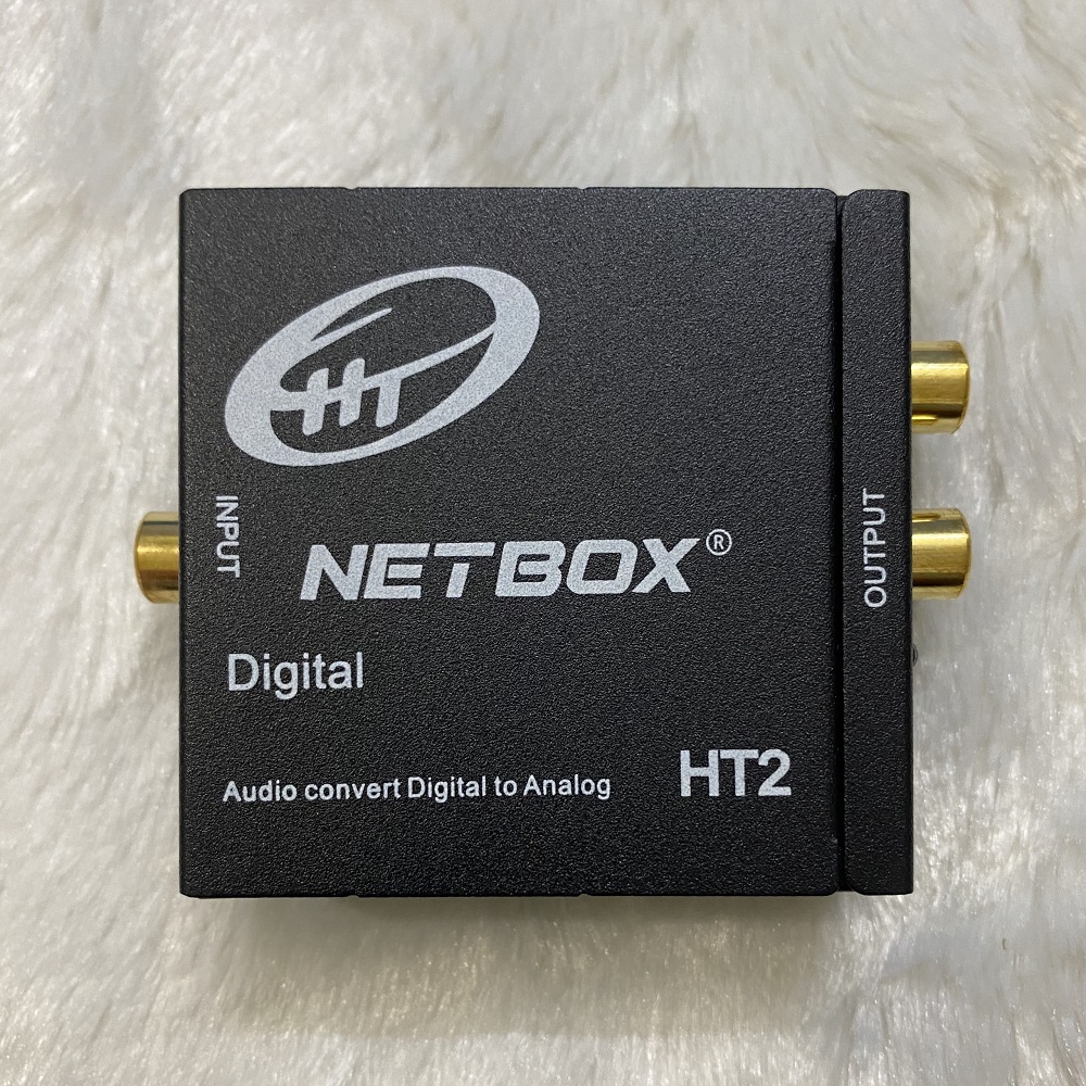 Bộ Chuyển Âm Thanh TV 4K Quang Optical Sang Audio AV Ra Amply + Cáp Optical HÀNG CHÍNH HÃNG NETBOX