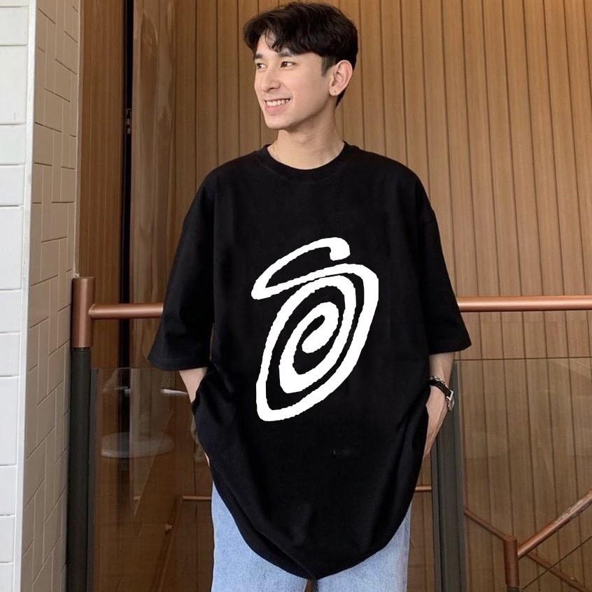 Áo Thun Nam Hình Ốc Xoắn Lạ Mắt