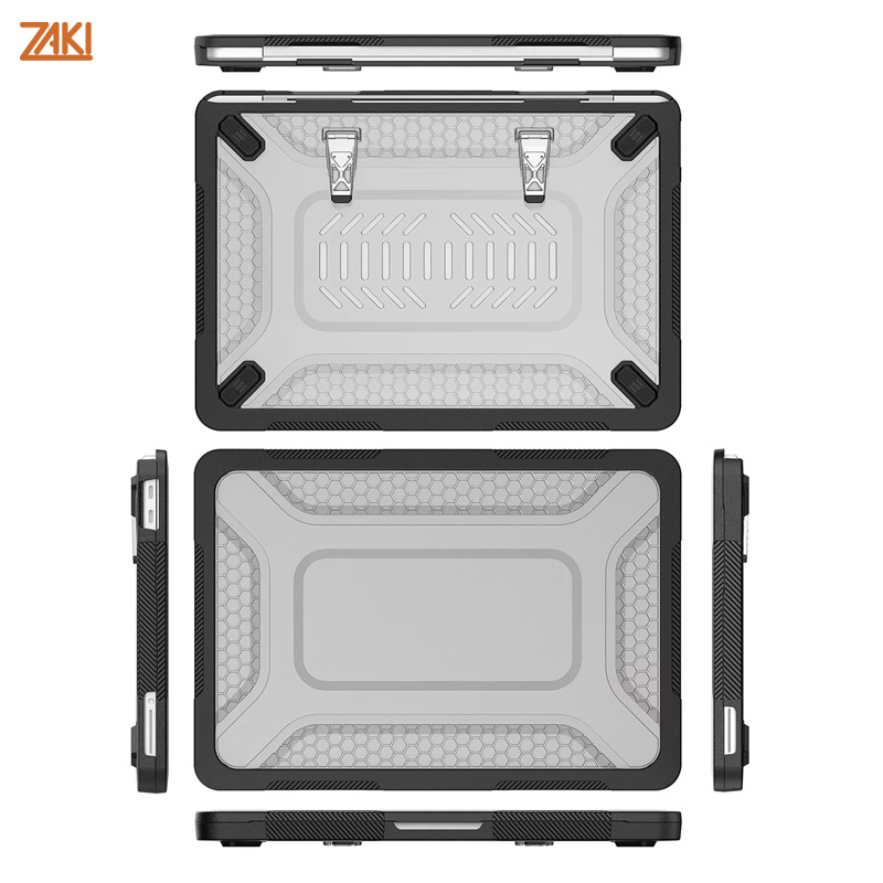 Ốp lưng chống sốc cho MacBook Neo 13″ ZAKI EvoShell Case - Hàng Chính Hãng