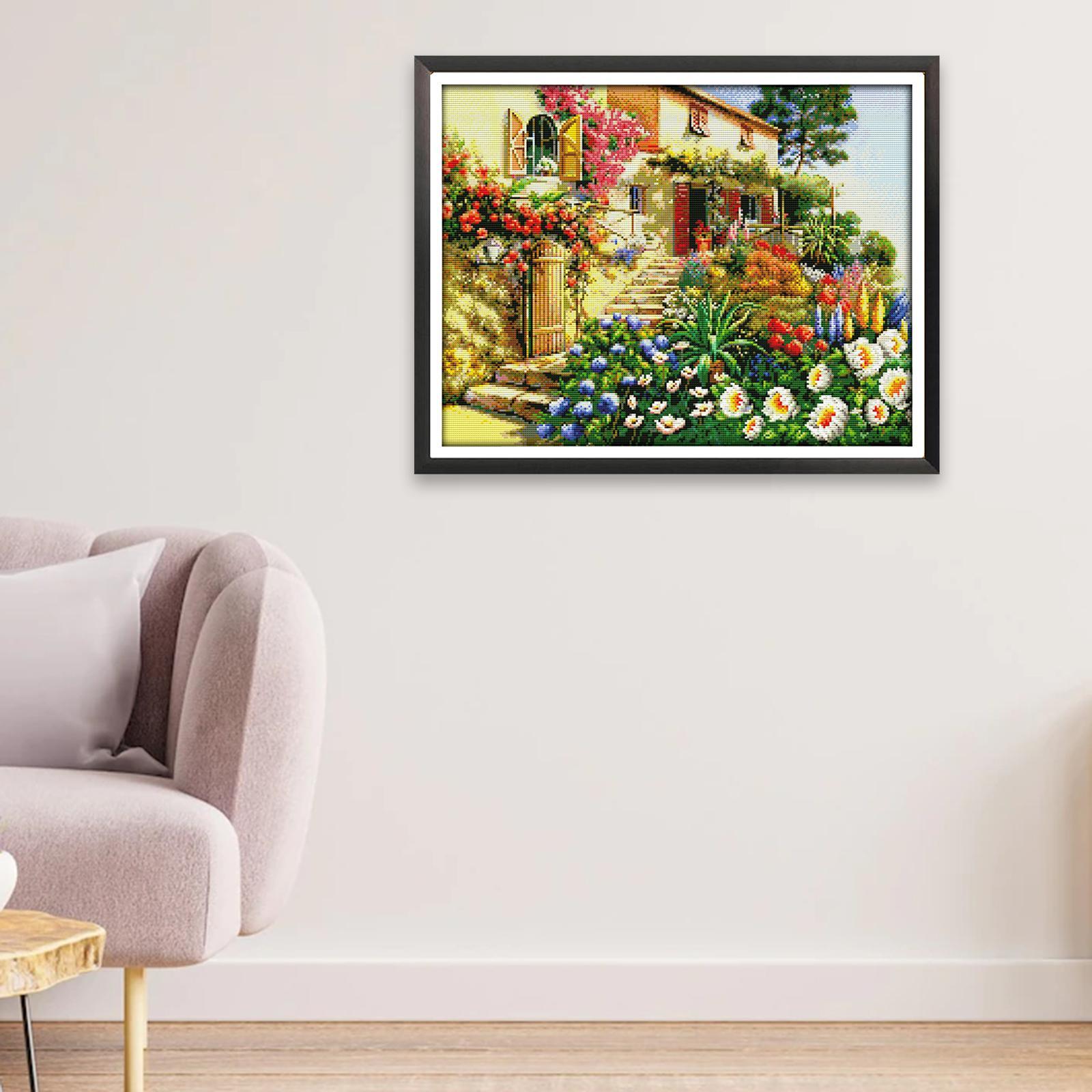 Cross Stitch Kit for Beginners Stamped  Pattern Needlepoint