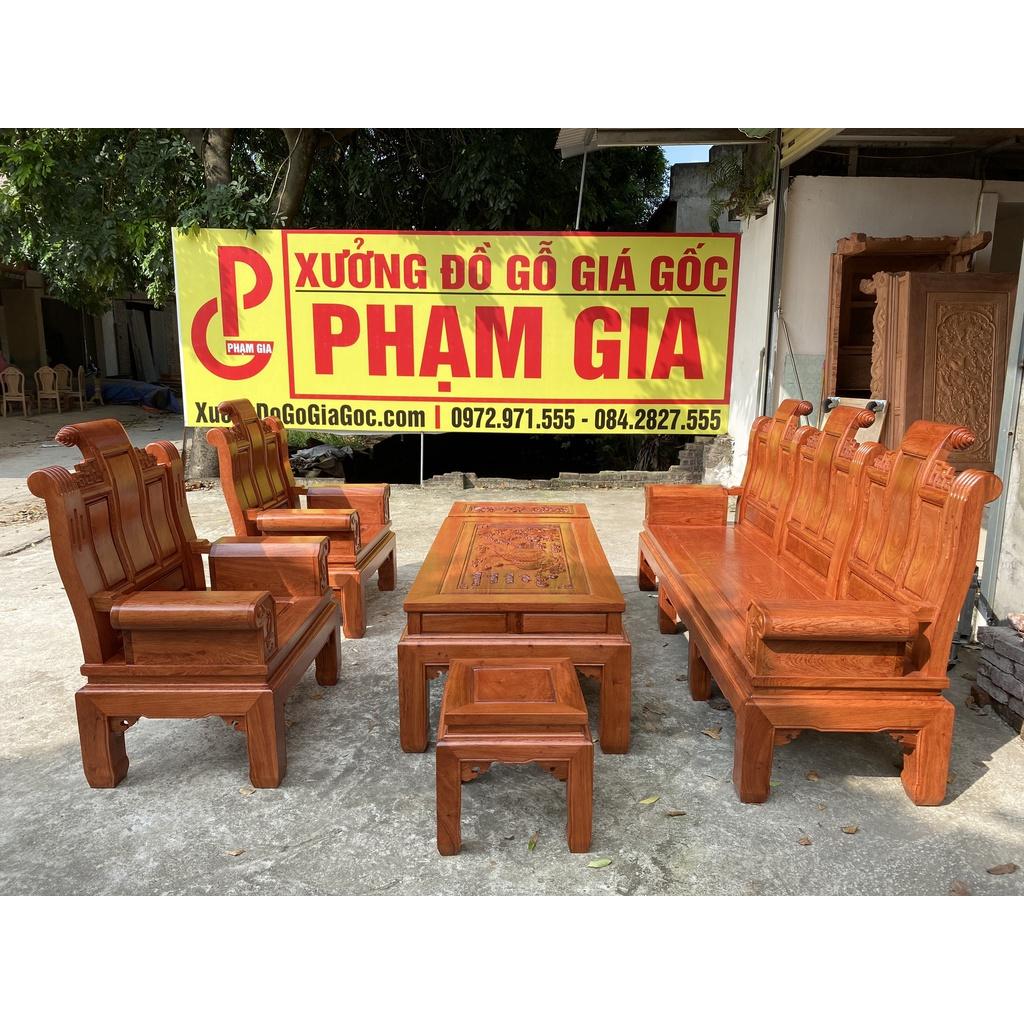 Bàn Ghế Âu Á Chương Cuốn Thư Gỗ hương ( A Bắc - HÀ Giang )