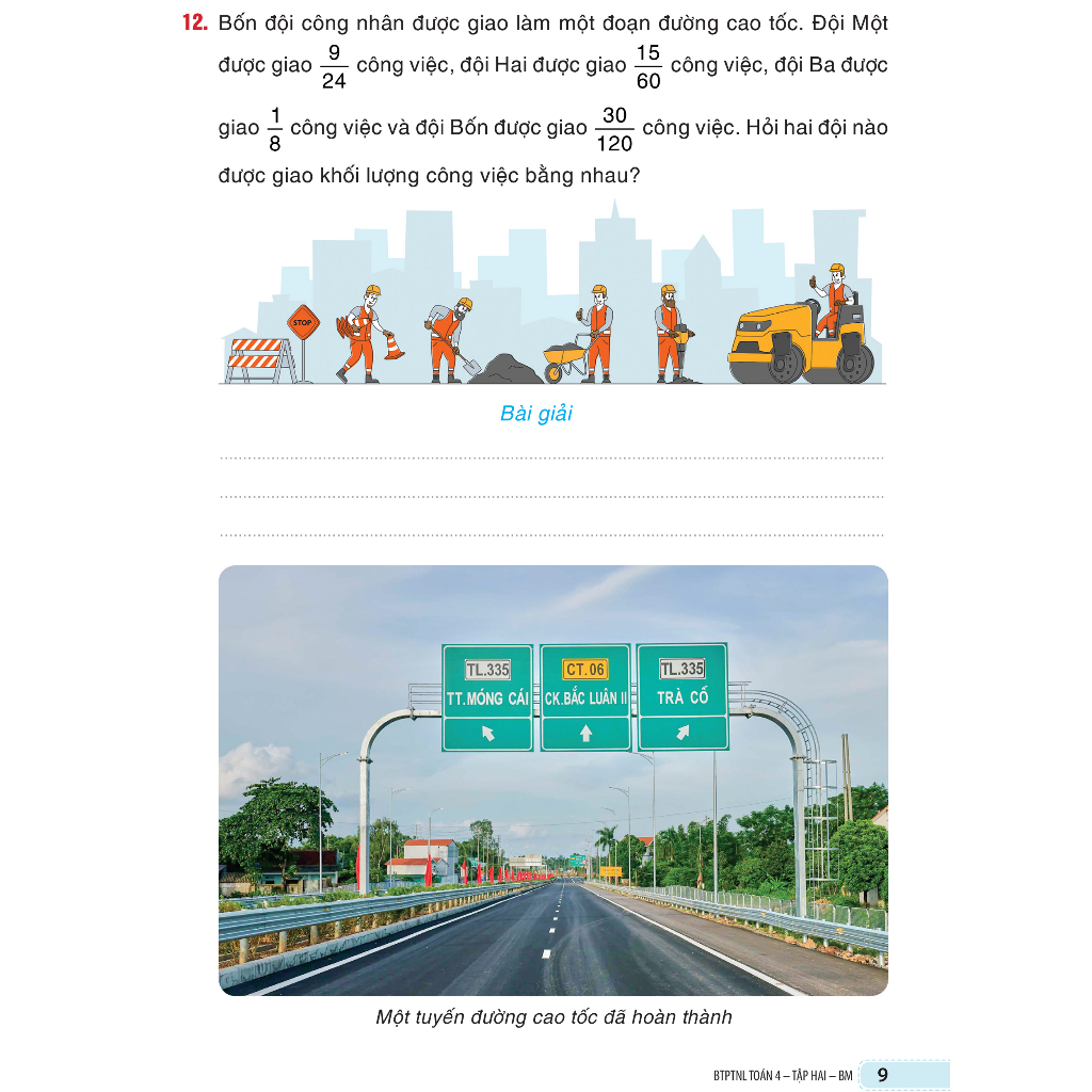 Sách - Bài tập phát triển năng lực Toán 4 Tập 2