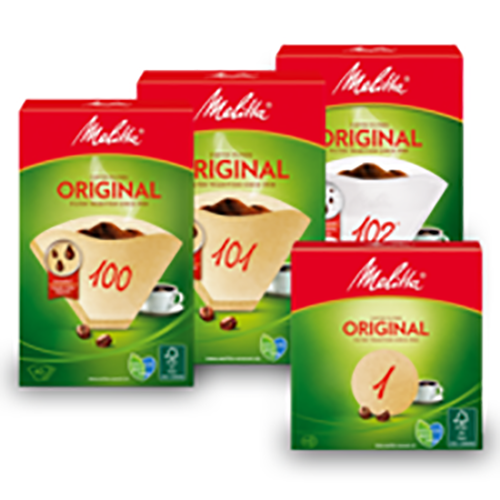 GIẤY LỌC CAFÉ MELITTA 1×6 (6-8 LY) – GERMANY