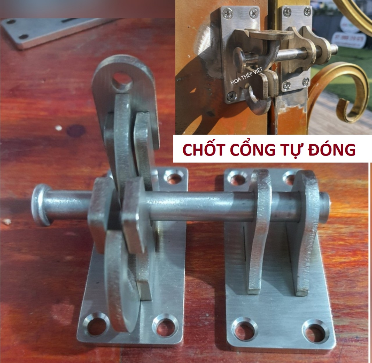 CHỐT CHẶN CỬA TỰ ĐỘNG CHỐT CỬA LẠI THÔNG MINH MẪU MỚI