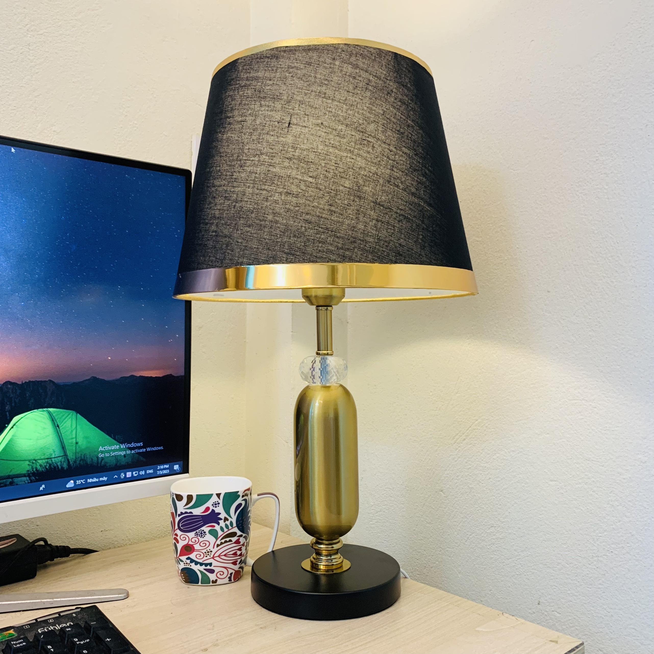 Đèn bàn MONSKY hiện đại kiểu dáng cao cấp trang trí nội thất sang trọng - kèm bóng led