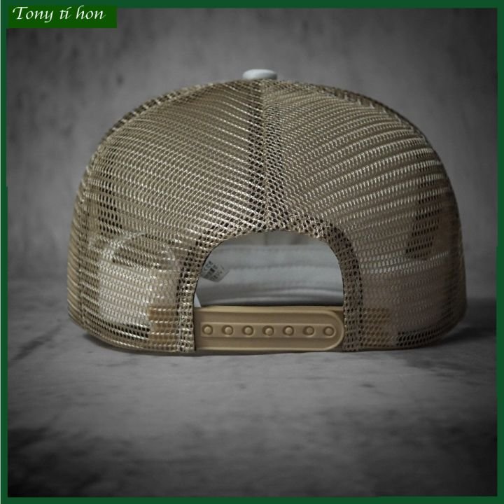 Tony tí hon - Mũ/nón kết lưỡi trai Snapback No Prey cá tính thời trang nam nữ cao cấp màu nâu/ màu trắng