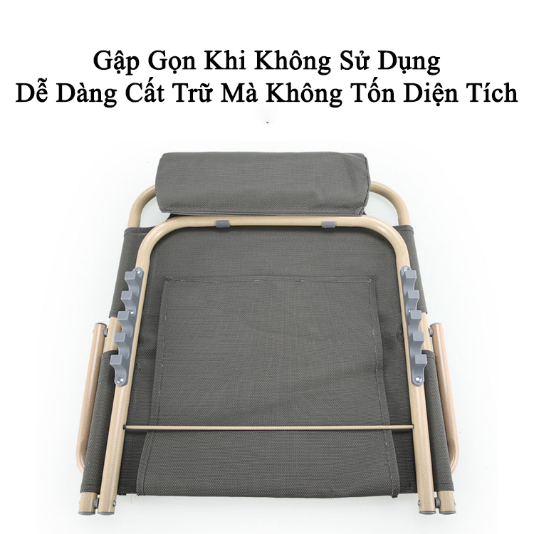 Ghế Bệt Tựa Lưng Thư Giãn KUNBE 5 Cấp Độ, Có Thể Gập Gọn Phù Hợp Cho Người Già Người Bệnh, Học Sinh, Nhân Viên Văn Phòng
