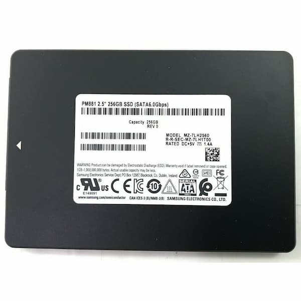 (Giá Hủy Diệt) Ổ Cứng gắn trong SSD Samsung PM881 128GB / 256GB / 512GB 2.5 inch SATA iii - Hàng Nhập Khẩu