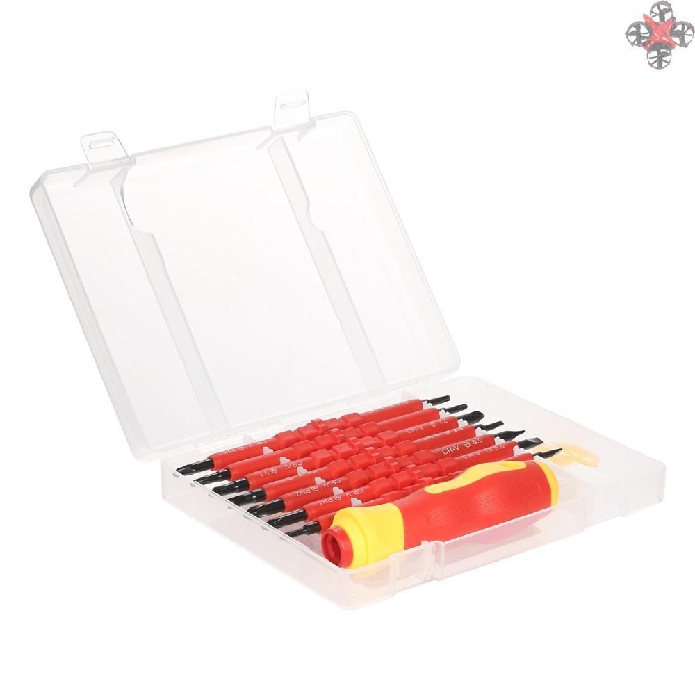 BITS Bộ Tua Vít Sửa Chữa Điện 7 Trong 1 500v