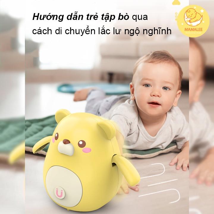 Lật Đật Từ Tính Nối Đuôi Nhau Xoay 360 Độ Chạy Pin Có Nam Châm Cực Đáng Yêu