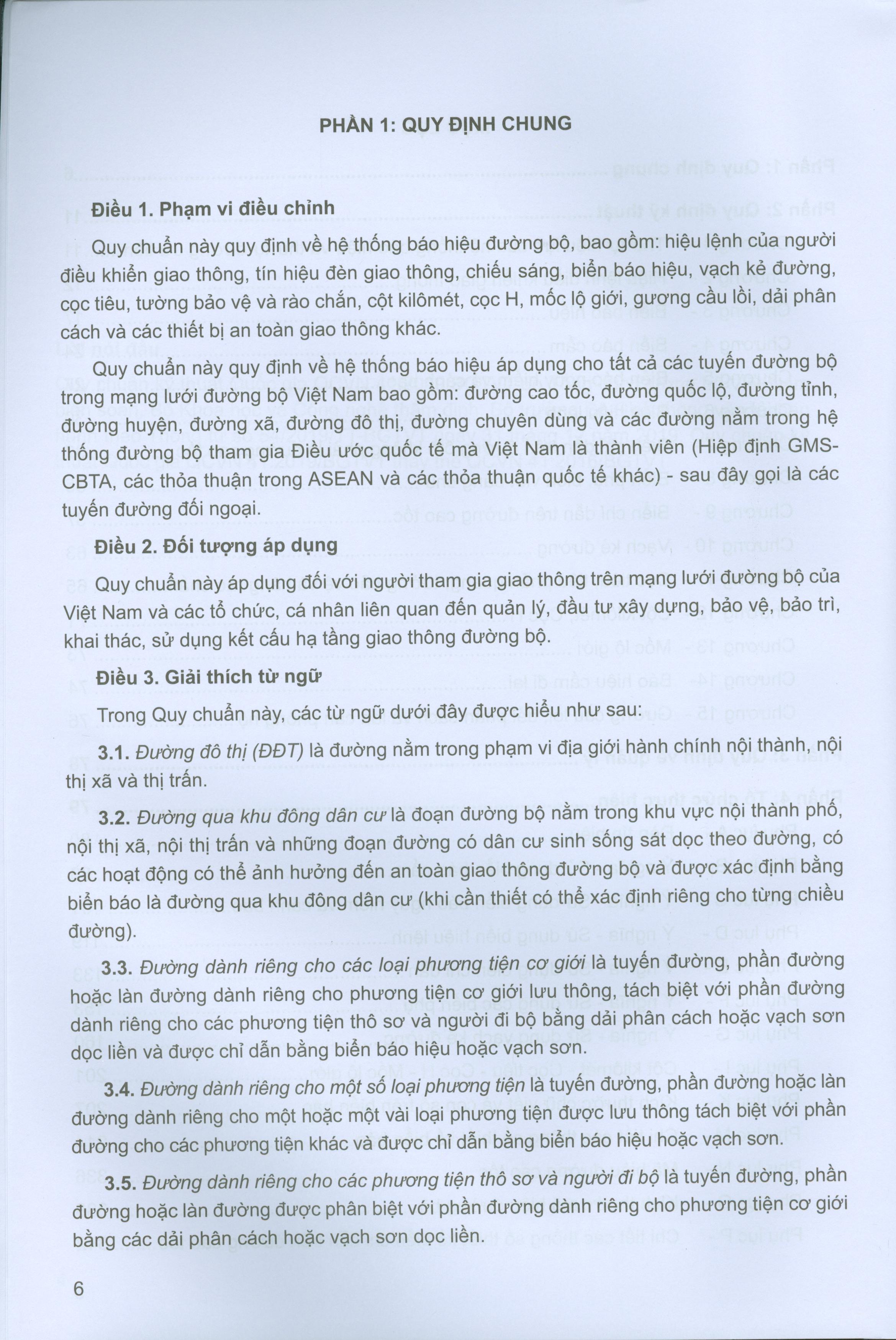 Quy Chuẩn Kỹ Thuật Quốc Gia Về Báo Hiệu Đường Bộ