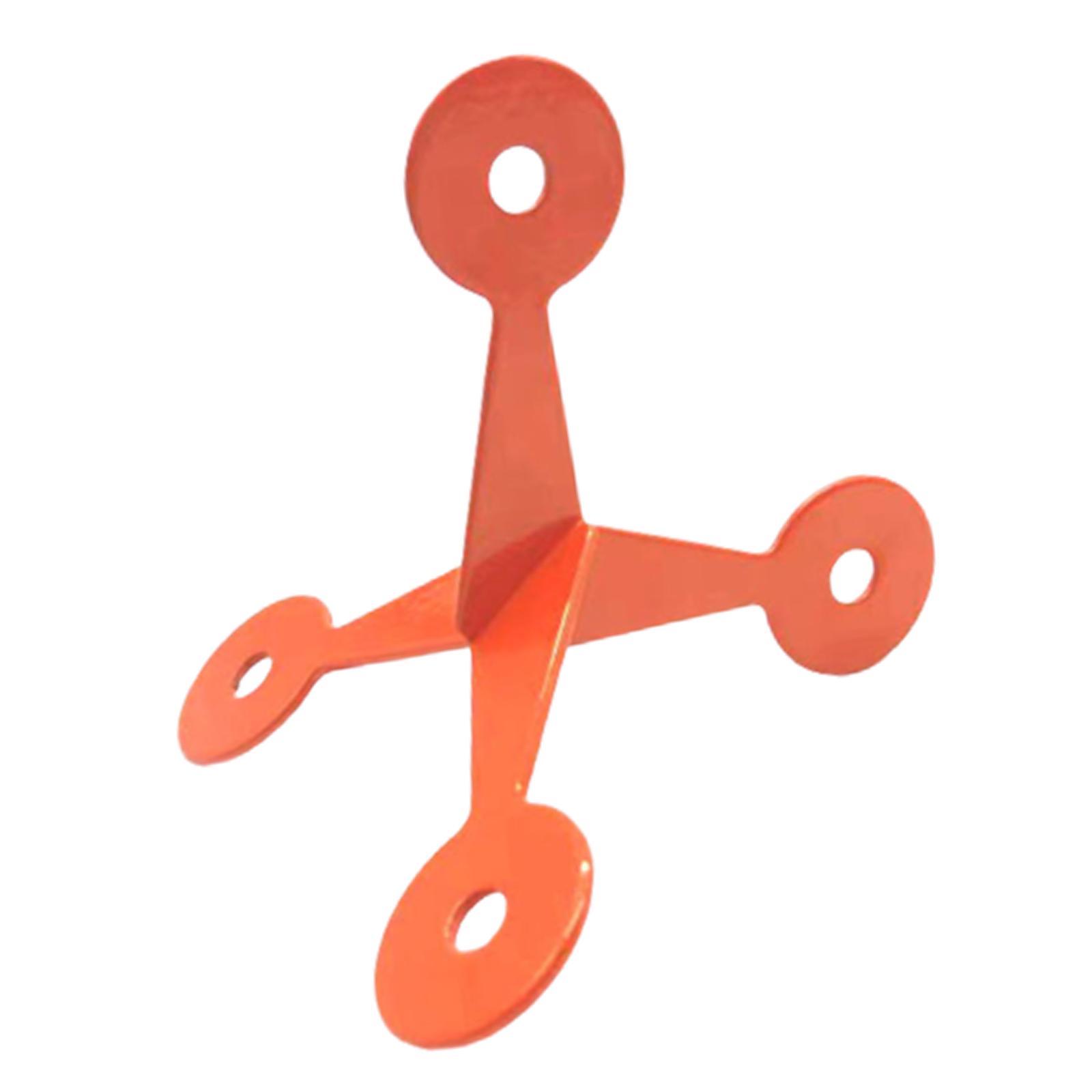 Steel Target, Tumbling Target, Sturdy Funny Toy, Training Aid, , Practice Rotating Target for Indoor, Garden, Yard