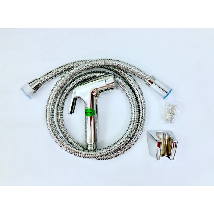 Bộ vòi xịt vệ sinh toàn bộ mạ Cr Ni OS-VX021