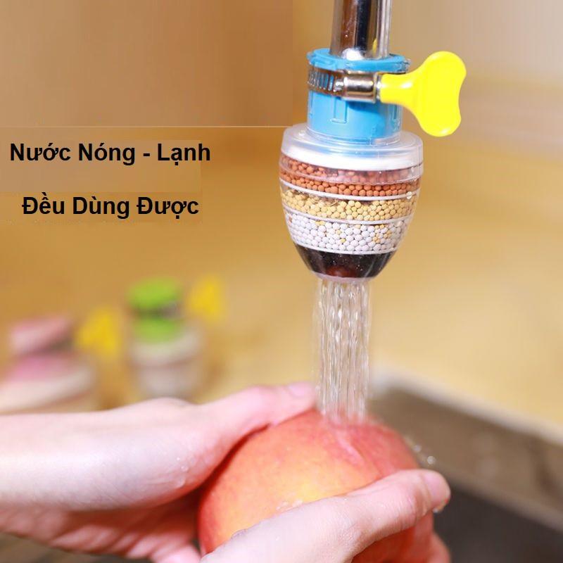 Đầu lọc nước tại vòi, Lọc nước tại vòi, 6 tầng lọc