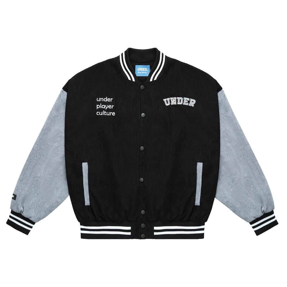 Áo Khoác Bomber UNDER Player Culture Varsity Jacket - UJK002