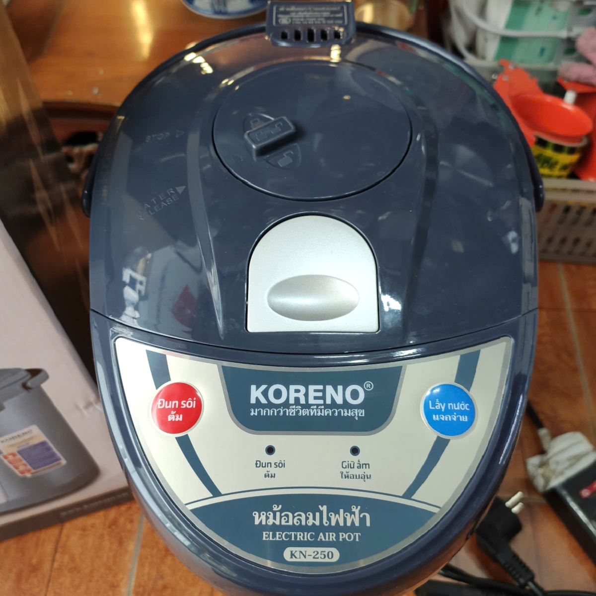 Bình thủy điện Thái Lan KN-250 dung tích 5L - 3 Cách Lấy Nước Thông Minh - Hàng chính hãng