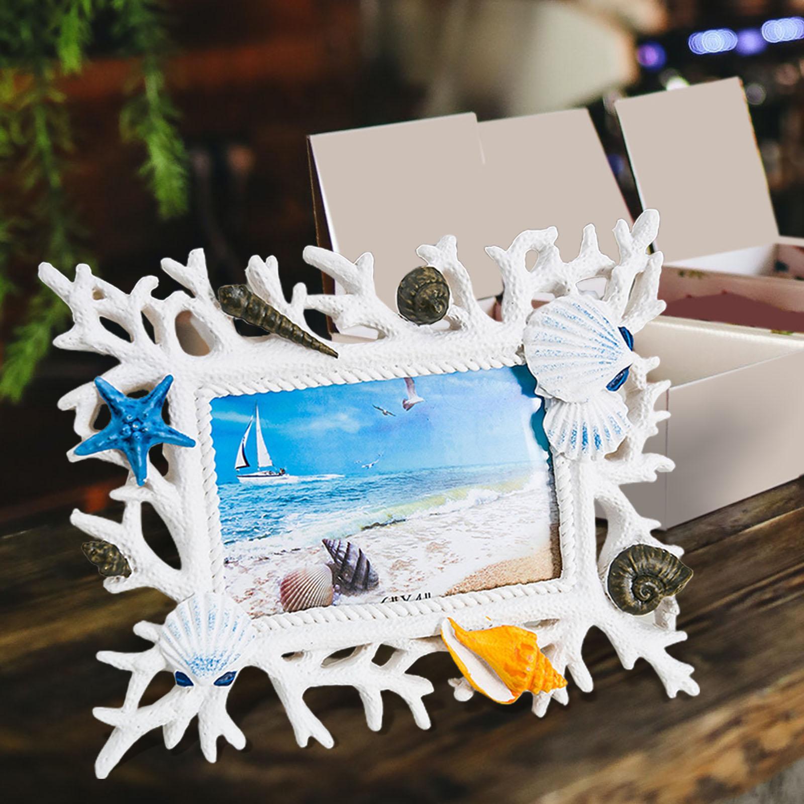 Mediterranean Photo Frame Picture Holder 6 inch for Home Party Decorations