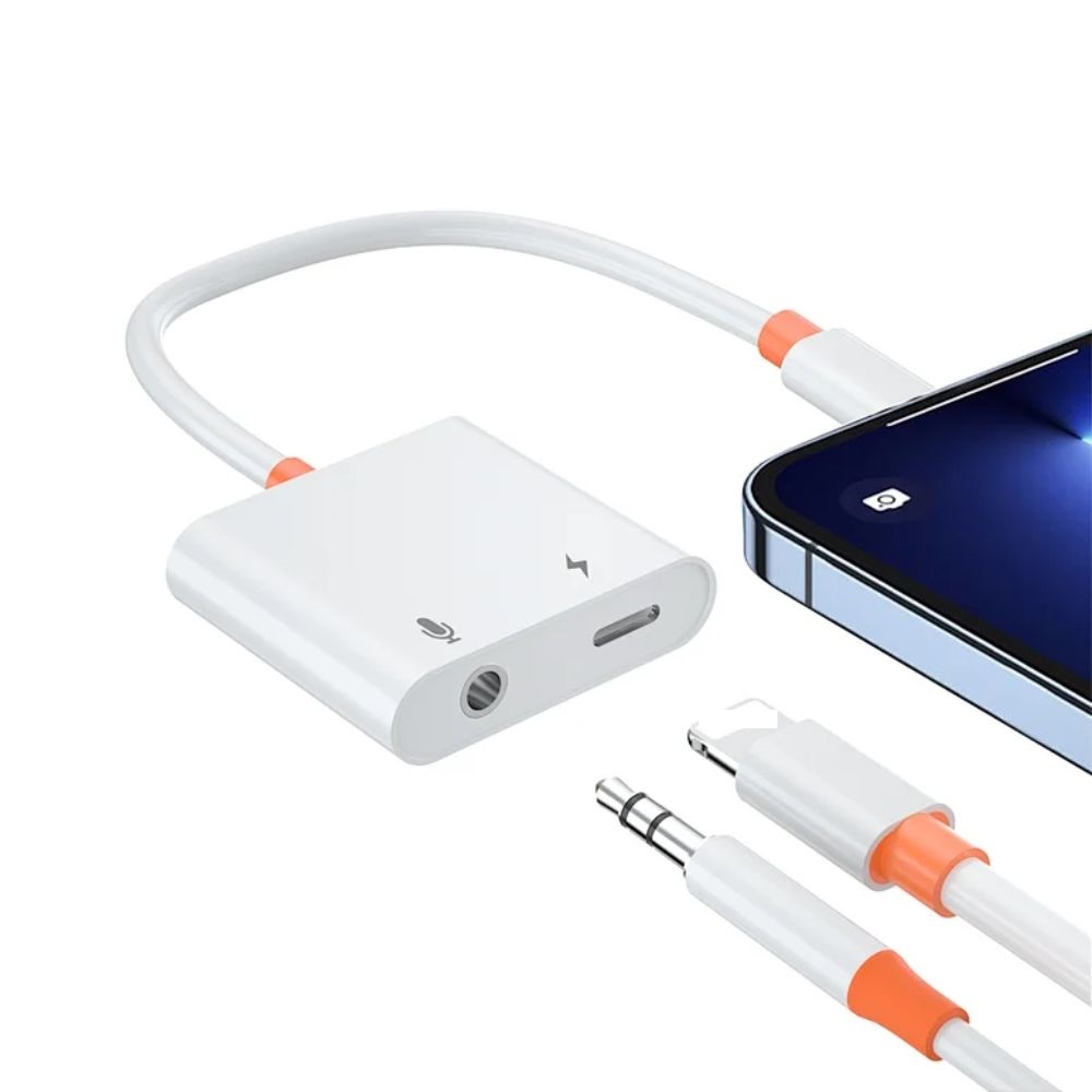 Jack chuyển đổi tai nghe Audio Adapter Wiwu LT01 Pro Max - Hàng nhập khẩu