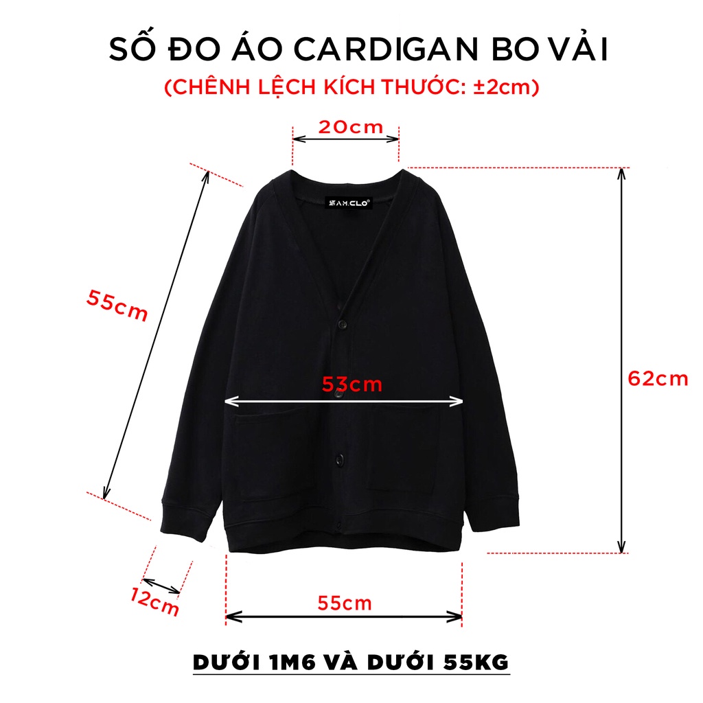 Áo khoác CARDIGAN nữ SAM CLO ulzzang - Áo khoác nỉ nữ freesize dáng unisex in CÂY BÚT MÀU ACOVER