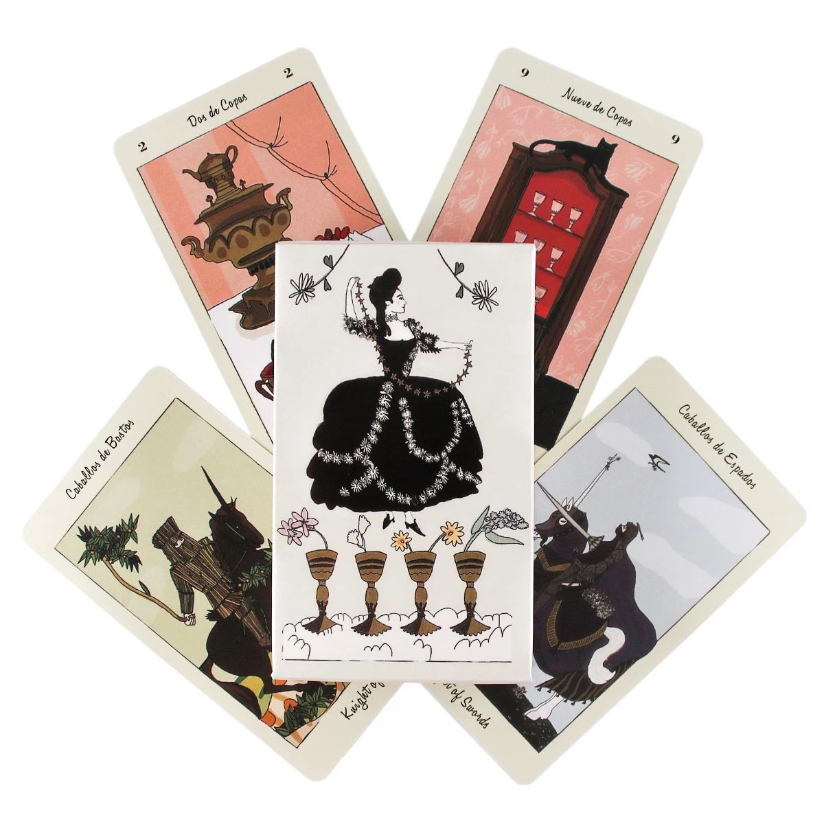 Bộ Bài Tarot De Carlotydes ( Size Thường)