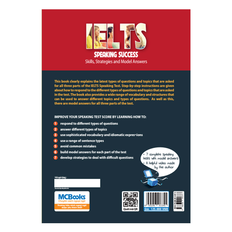 Ielts SpeakingSuccess: Skills Strategies and Model Answers (Bộ Sách Ielts Mike)