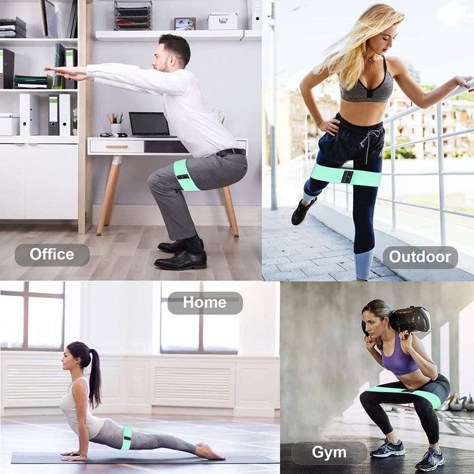 Dây kháng lực miniband tập mông đùi AOLIKES A-3604 Hip Resistance bands