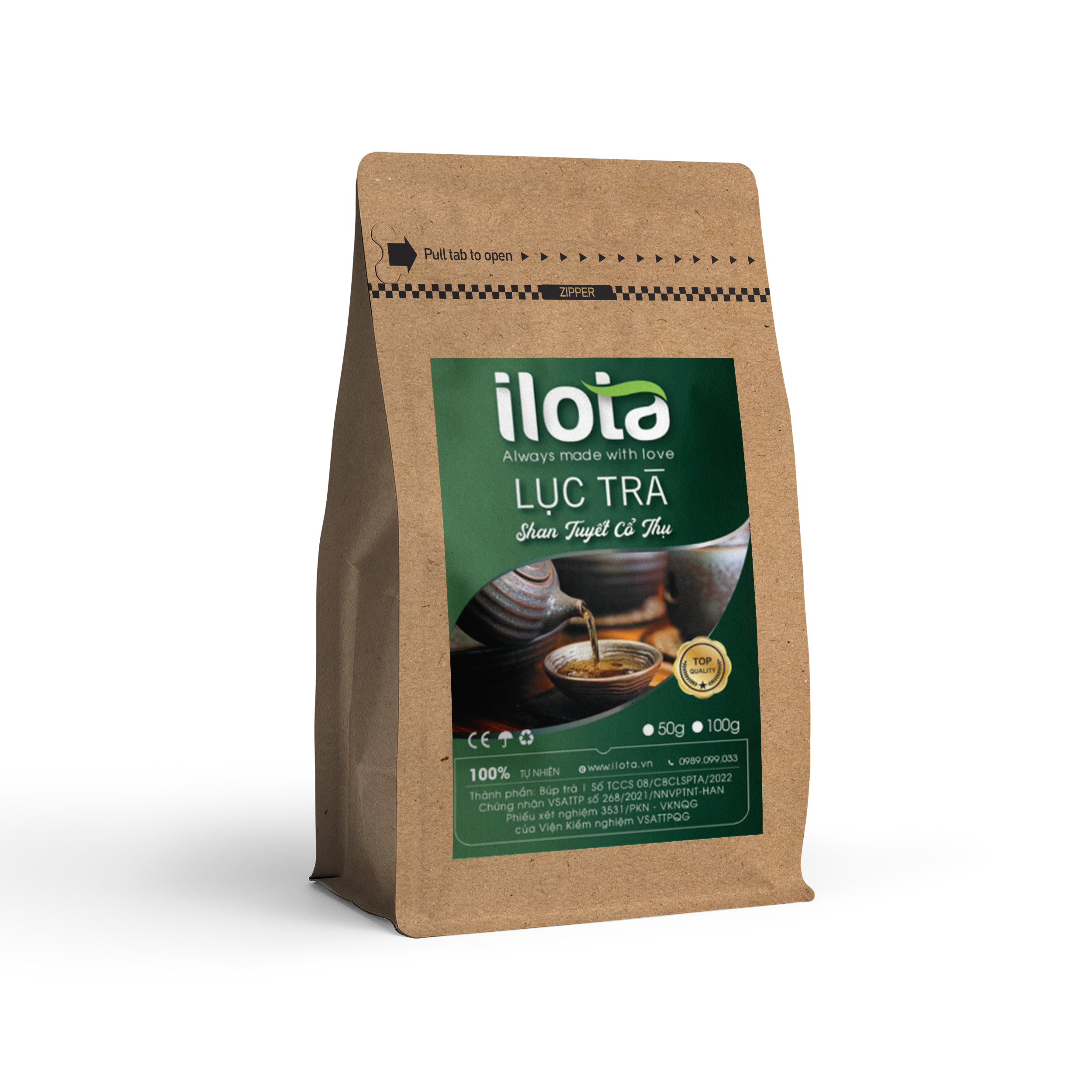 Lục Trà Shan Tuyết Cổ Thụ Tây Côn Lĩnh - Hà Giang - ILOTA Coffee & Tea