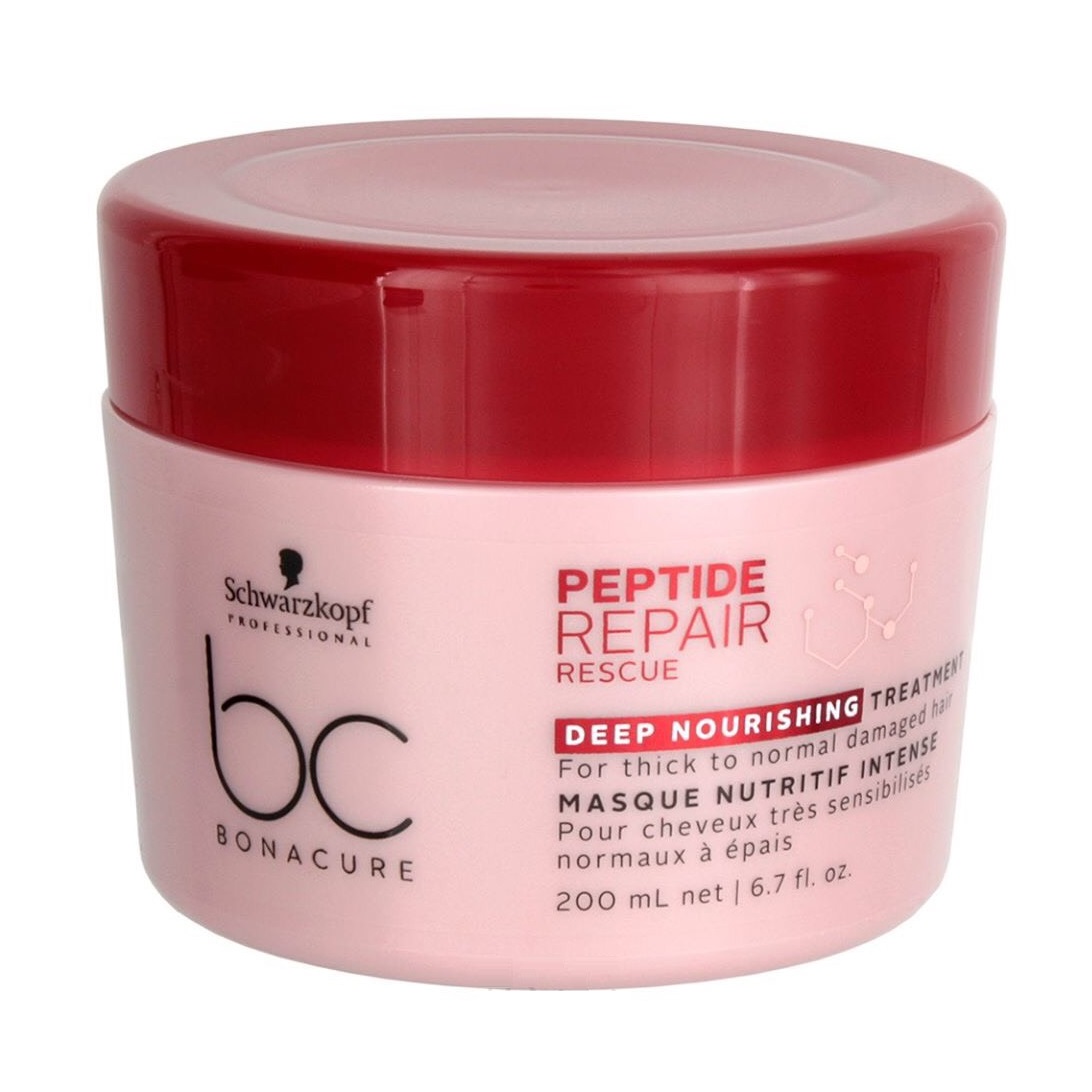 Dầu hấp ủ Schwarzkopf BC Bonacure Peptide Rescure Repair phục hồi tóc hư tổn theo cấp độ chính hãng Đức