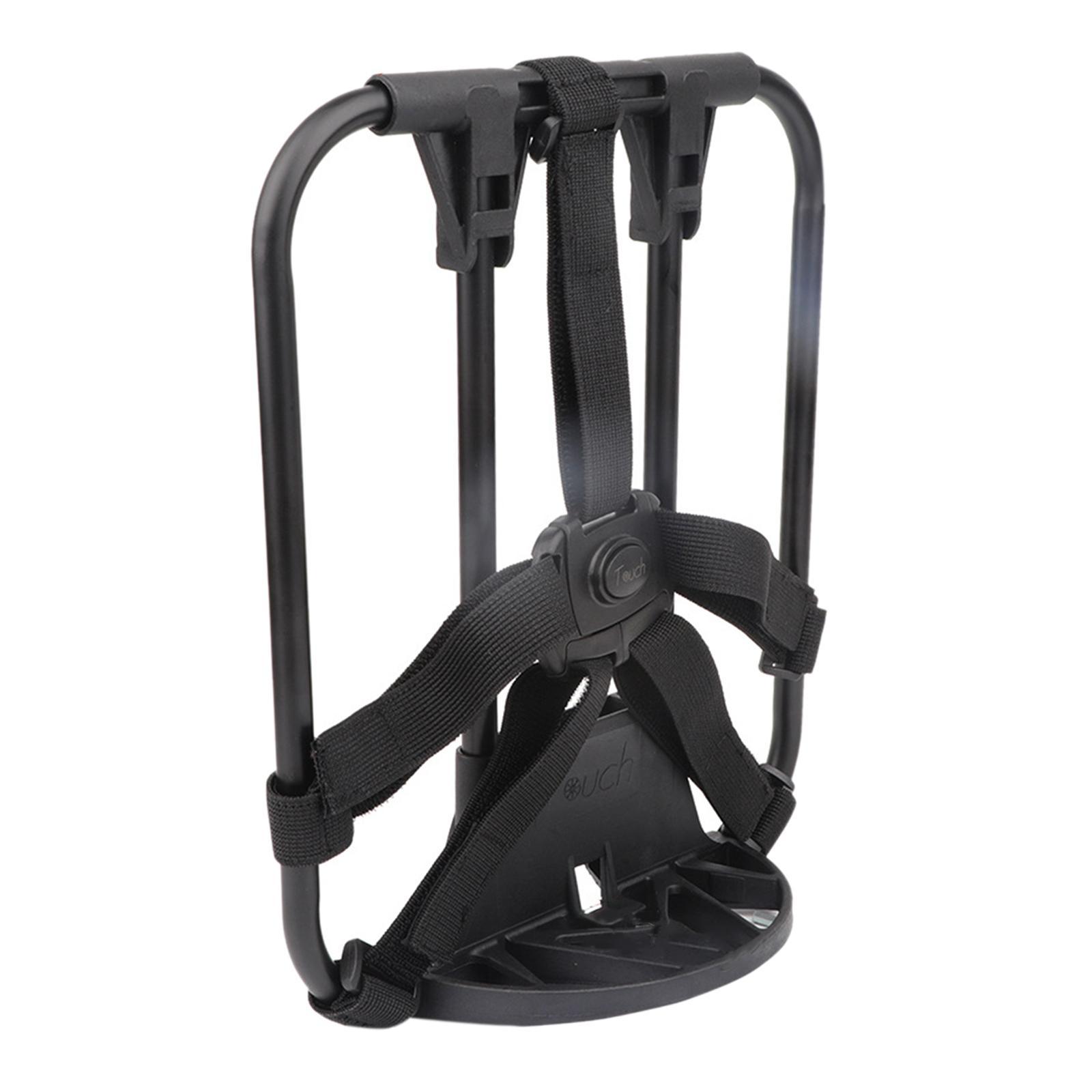 Folding Bike Carrier Bracket Front Carrier Frame bike Front Rack for Backpack