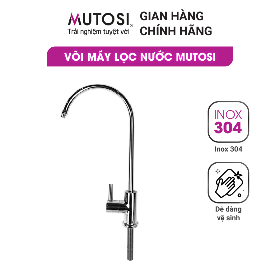 Vòi gạt máy lọc nước RO - Hàng chính hãng Mutosi