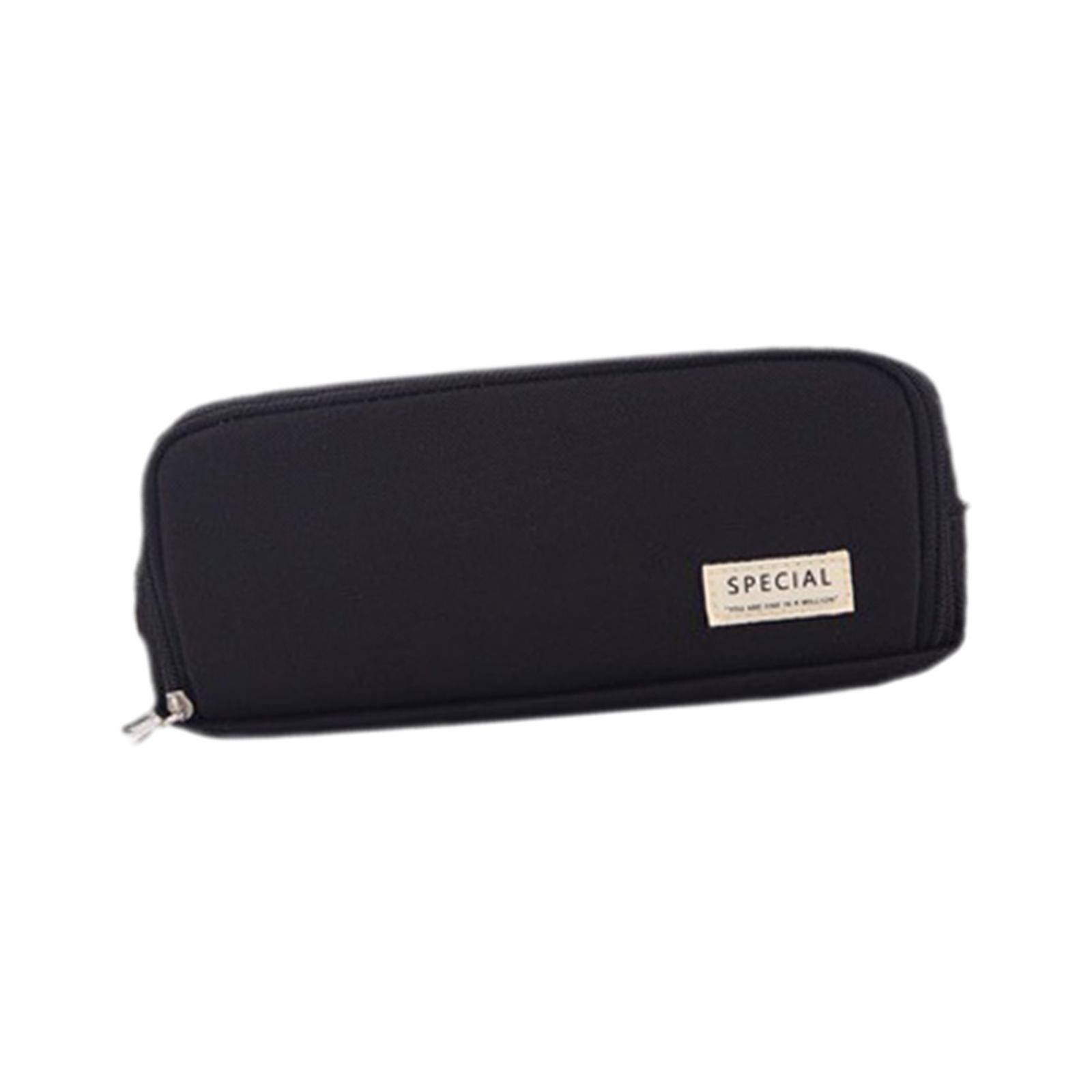 Pencil Pouch Pencil Case, Compact Stationery Organizer, Makeup Bag, Multifunction Pencil Holder Pencil Bag for School Children Kids Unique Gift
