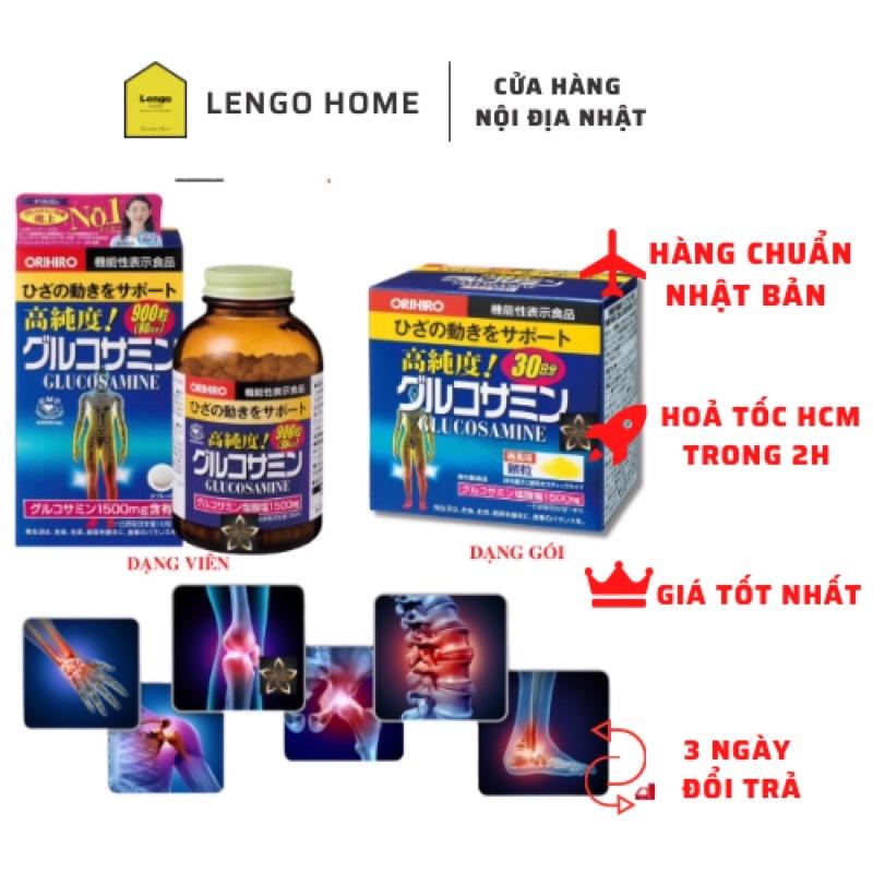 Viên uống bổ xương khớp Glucosamin Orihiro Nhật Bản