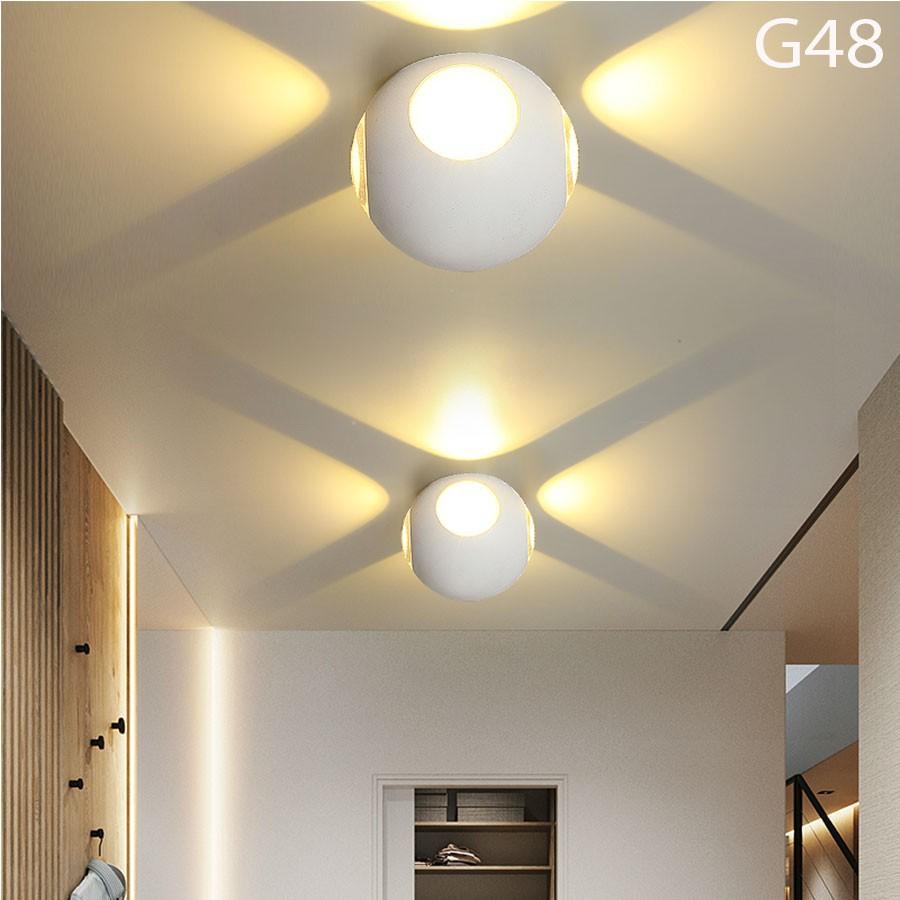 Đèn trang trí hắt tường 4 chiều - 12w chống nước G48