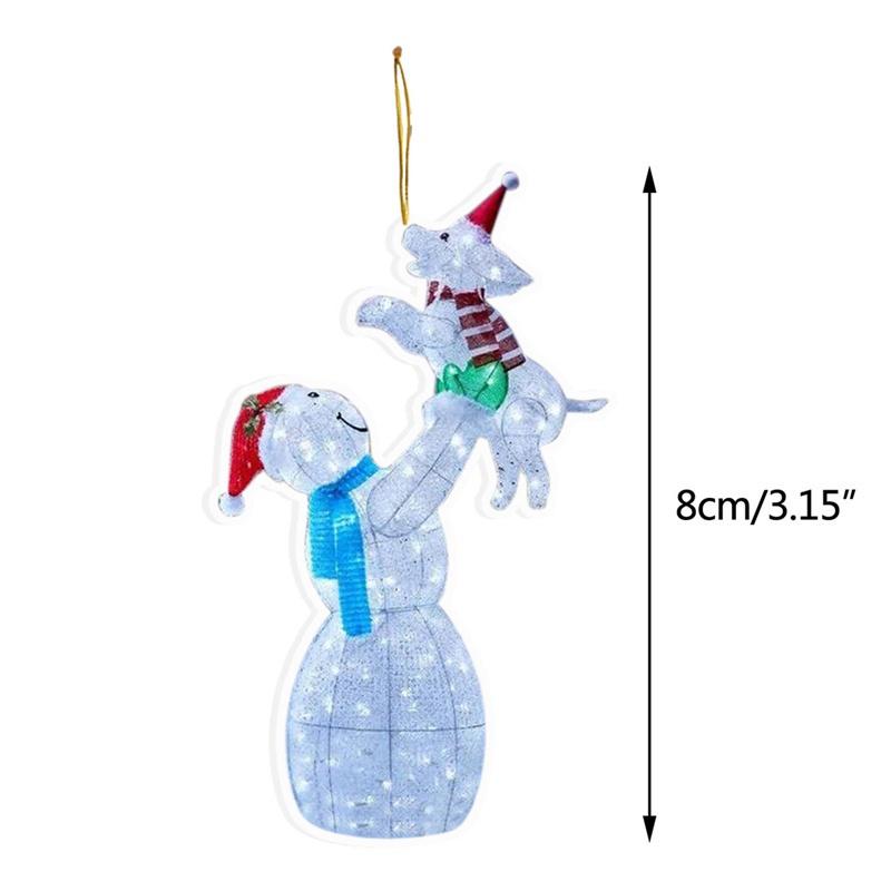 Búp bê trang trí cây thông giáng sinh