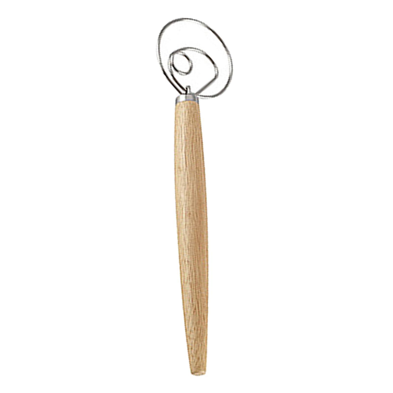 Danish Whisk, Stainless Steel/Wood