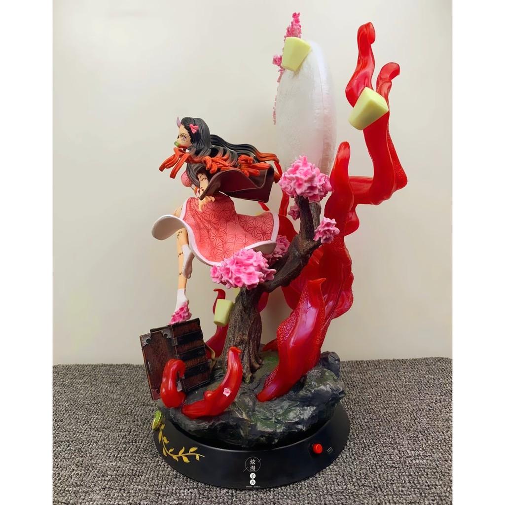 Mô hình figure cỡ lớn Nezuko Kamado 35cm trong anime Kimetsu no Yaiba demon slayer đồ chơi trẻ em thanh gươm duyệt quỷ