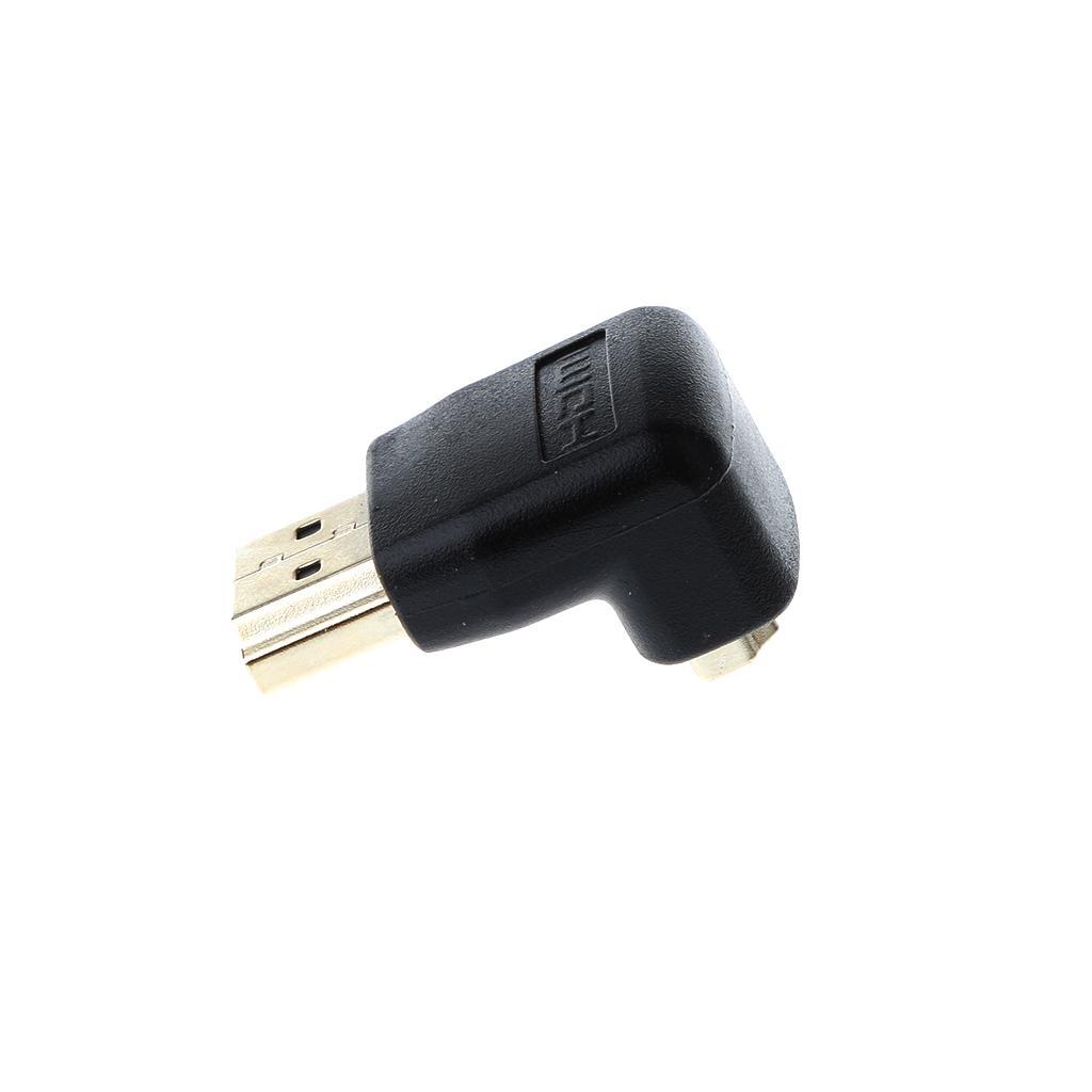 HDMI Male to Female Angle Adapter Connector 270 Degree Extender 1080P HDTV
