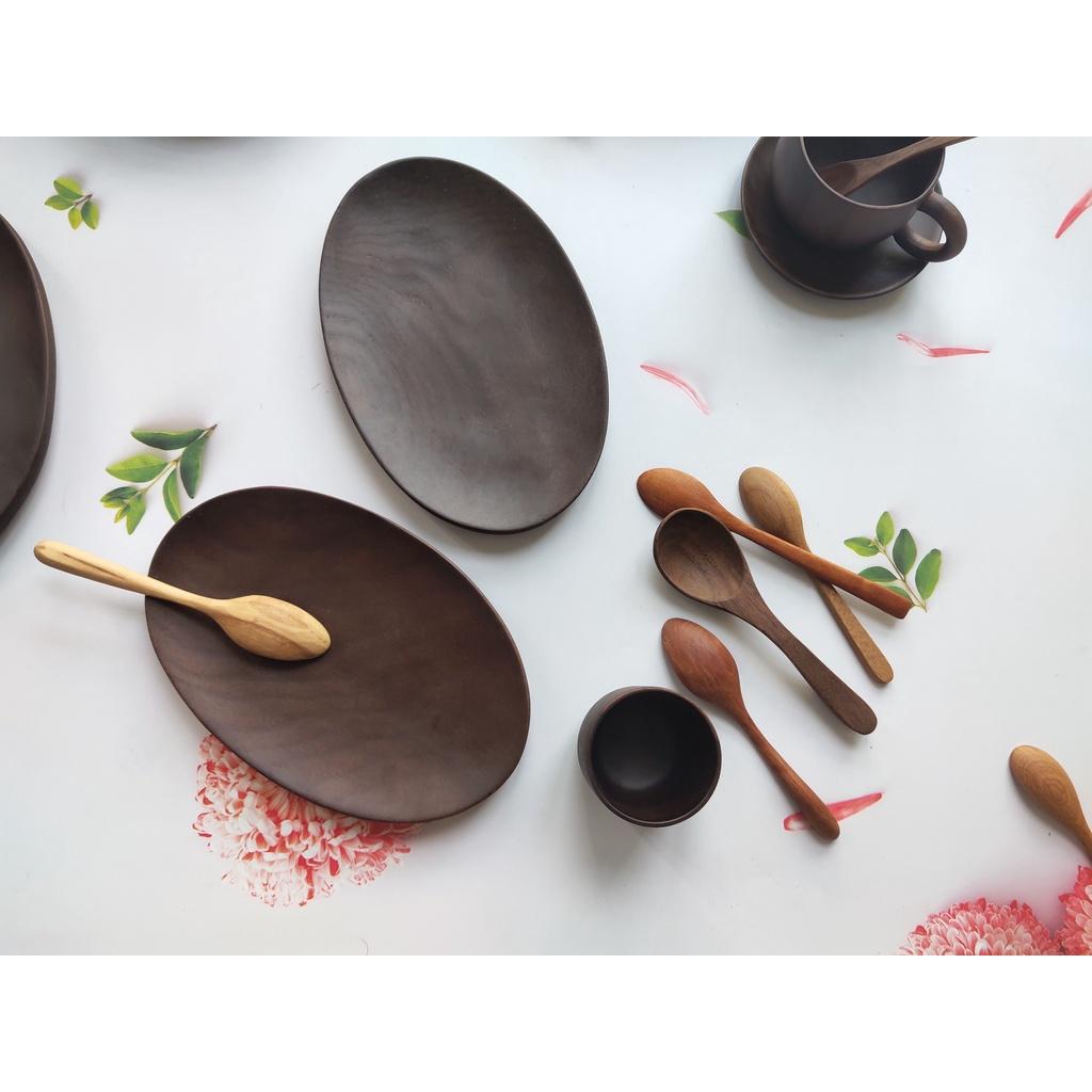 Đĩa Keo Nâu Chocolate Kích Thước 21cm Siêu Xinh