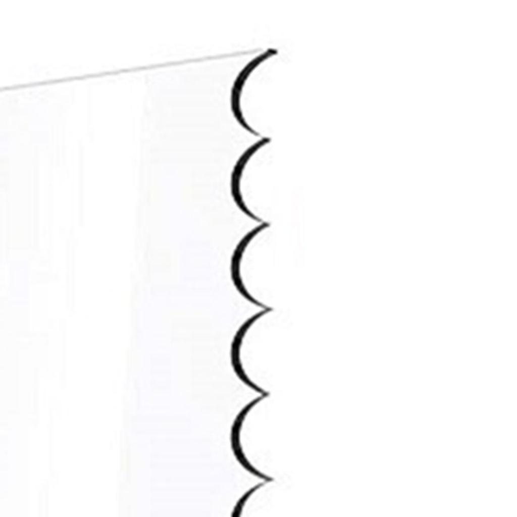 Pack of 6 Cake Scraper Transparent Decorating Cake Smoother Pastry Cutter