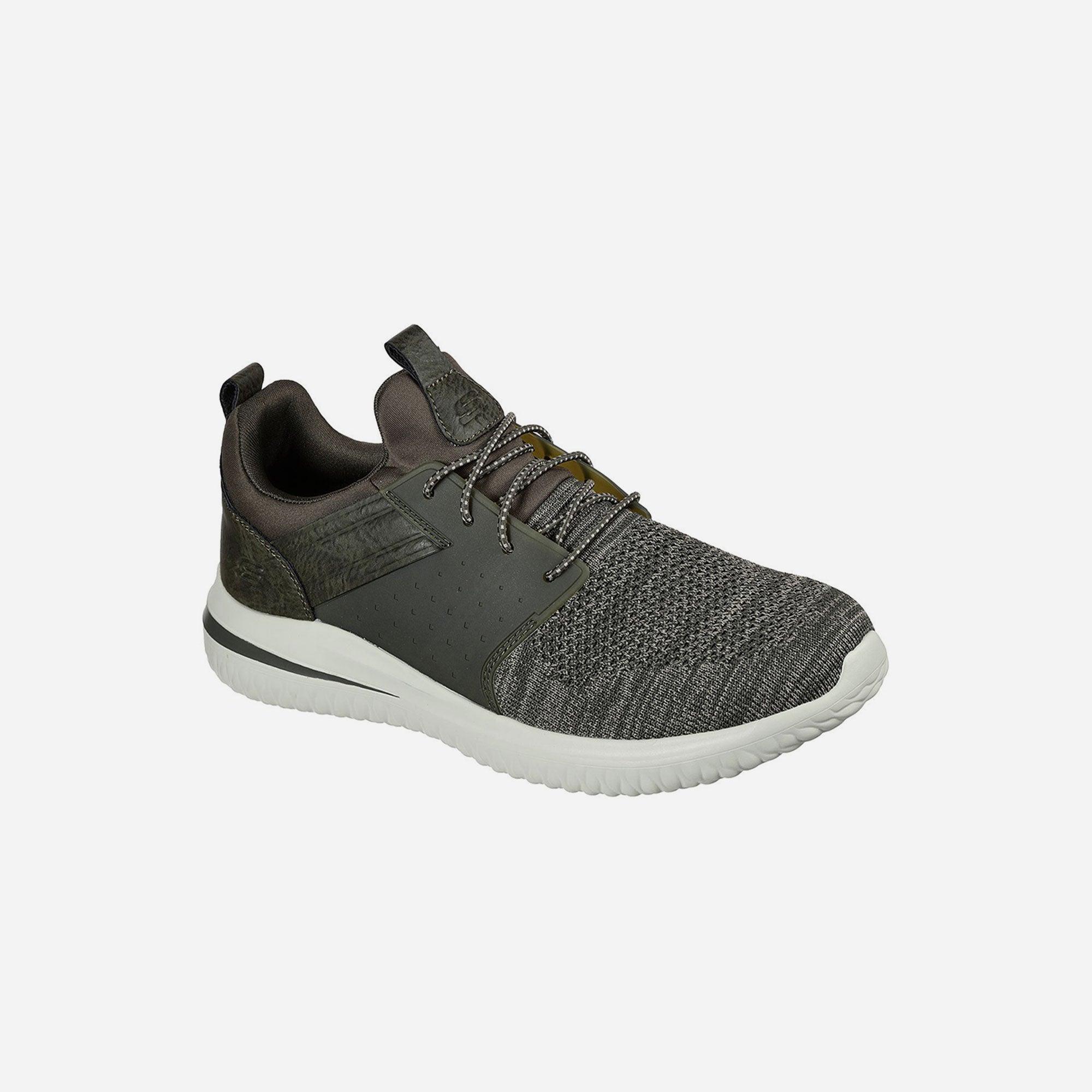 Giày sneaker nam Skechers Delson 3.0 - 210238-OLV