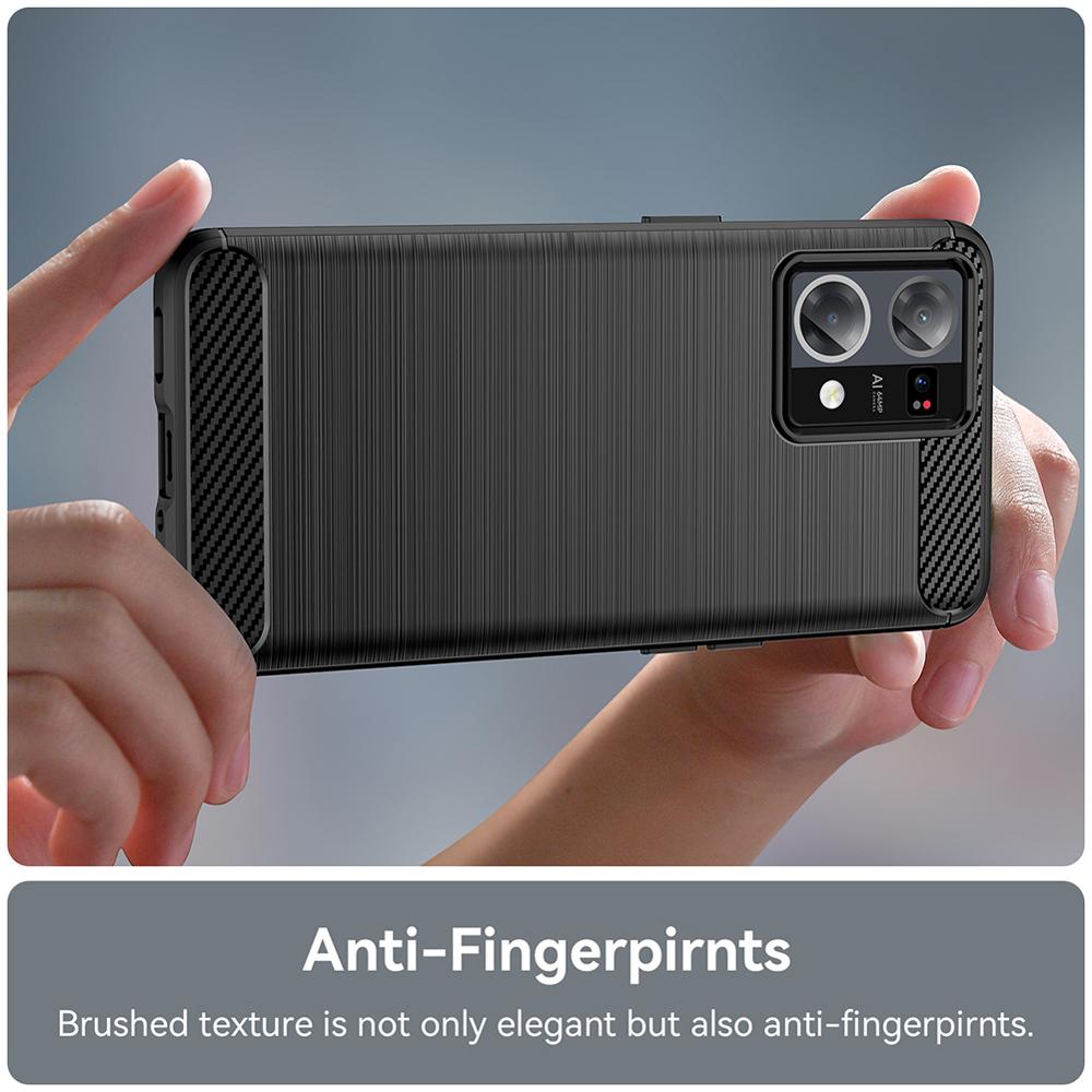 Ốp lưng cho Oppo Reno 7 8 Reno7 Reno8 4G silicone mềm Carbone phay xước chống sốc chống vân tay