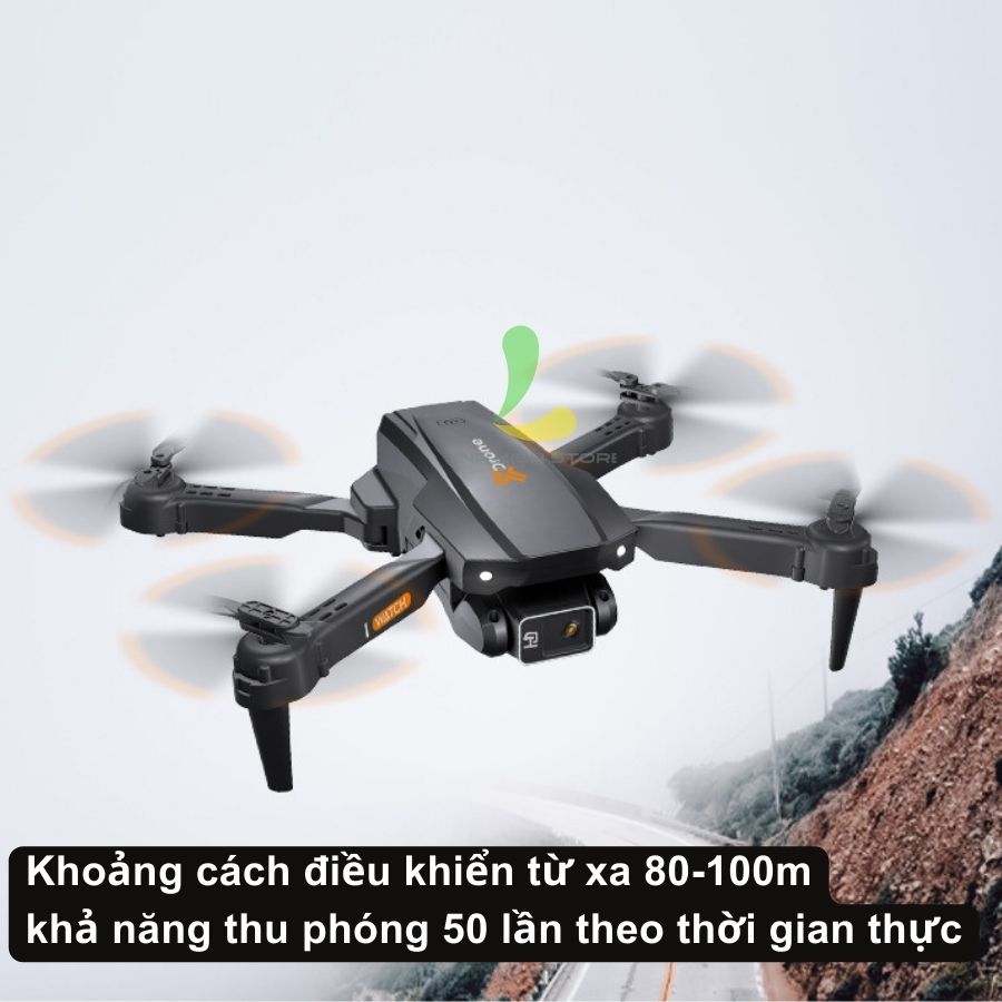 Flycam mini H15 - Thiết bị bay giá rẻ có camera kép HD, tích hợp nhiều tính năng thông minh và dung lượng pin khủng