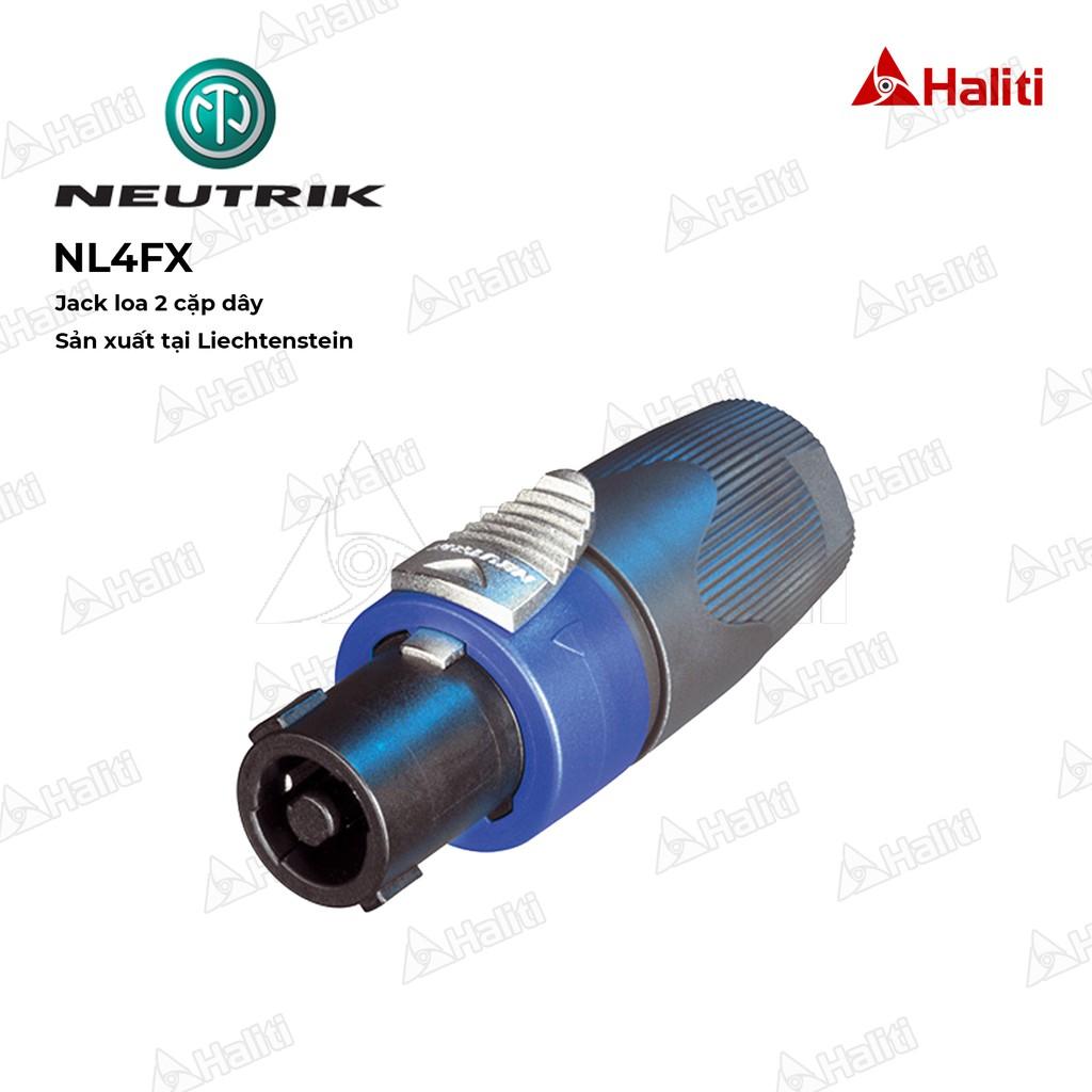 Jack loa Neutrik NL4FX kết nối chắc chắc, khóa nhanh, hàng chính hãng